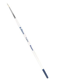 Кисть Альбатрос серии Баргузин, синтетика, круглая №0, короткая ручка