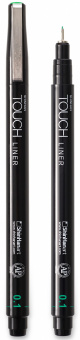 Ручка капиллярная TOUCH LINER 0,1 мм Green (Зеленый)