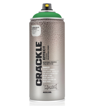 Аэрозольная краска Montana CRACKLE Patina Green/ кракелюр-эффект зеленый, 400 мл