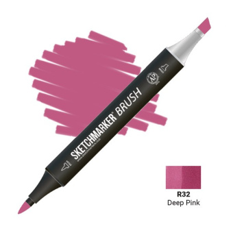 Маркер SKETCHMARKER Brush R32 Deep Pink