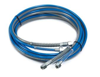 Iwata NHT-25300 Сдвоенный шланг высокого давления 30 м (воздух/материал), 250 бар