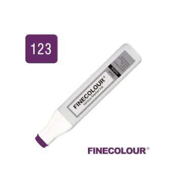 Заправка Finecolour Refill Ink 123 темно-фиолетовый V123
