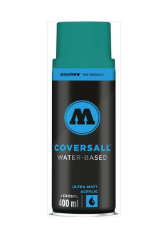 Аэрозольная краска Molotow Coversall Water Based #074 lagoon blue