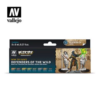 80255 Набор красок Vallejo Defenders of the Wild (8 цв.)