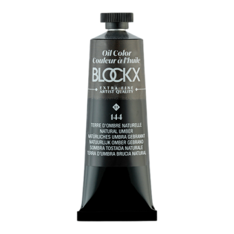 Умбра натуральная, краска масляная Blockx, 35 мл