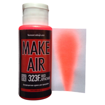 Краска MAKE AIR airbrush 60 ml – красная 323F