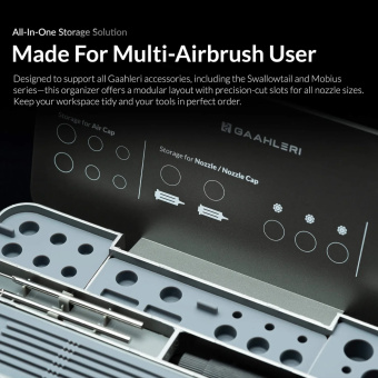Gaahleri 42830 ProCare Kit Набор для обслуживания и хранения аэрографа