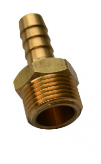 HUBERTH RP208436 Соединитель с внешней резьбой 3/8 и "елочкой" 9 мм (10 шт.)