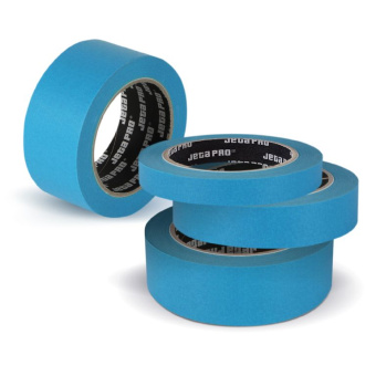 JETA PRO 58490 AZUR Лента маскирующая голубая, 90°С, 25 мм x 40 м