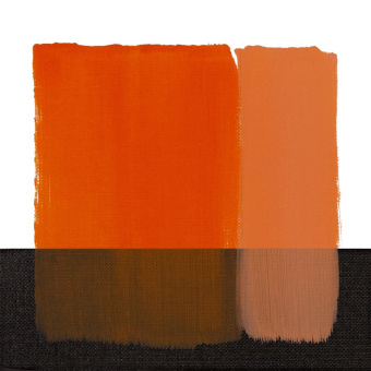 Краска масляная Maimeri Classico Прочный оранжевый красный, 200 мл