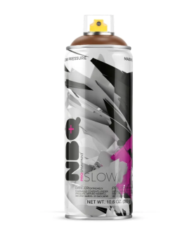 Краска аэрозольная NBQ SLOW / N162 коричневый COCONUT, 400 мл
