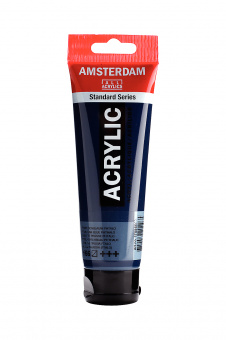 Краска акриловая Amsterdam туба 120 мл №566 Prussian blue (phthalo)