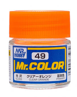Mr. Hobby Краска 10 мл C49 CLEAR ORANGE
