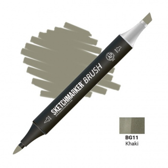 Маркер SKETCHMARKER Brush BG11 Khaki