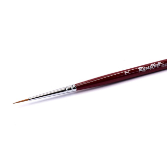 Кисть Roubloff серии 301T Master №1, круглая, колонок, короткая ручка