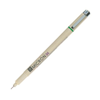 Ручка капиллярная Sakura Pigma Micron 0,4 мм #29 зеленый