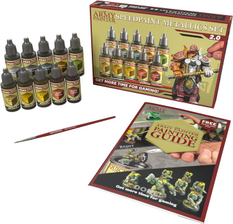 Набор красок Army Painter – Speedpaint Metallics Set 2.0