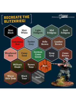 Набор красок Army Painter - Historical: WWII German