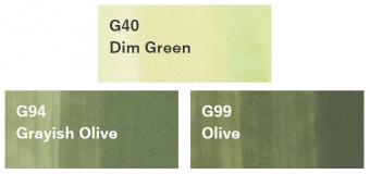 Набор маркеров Copic Sketch Set Blending Trio 1 (3 шт., в пластиковой упаковке)