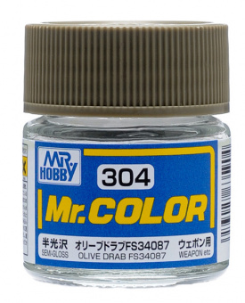 Mr. Hobby Краска 10 мл C304 OLIVE DRAB FS34087