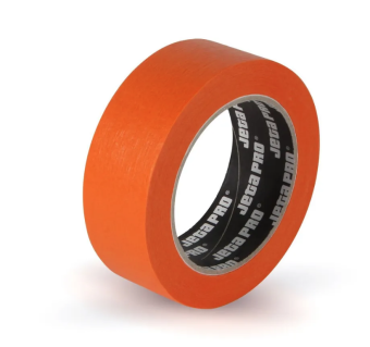 Jeta PRO 581290 Лента маскировочная оранжевая, устойчивая к УФ, 90°С, 50 мм x 40 м