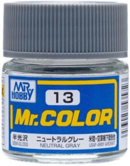 Mr. Hobby Краска 10 мл C13 NEUTRAL GRAY