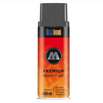 Аэрозольная краска Molotow Premium #221-2 black grey middle