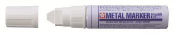 Маркер Sakura Metal по металлу, стержень 10 мм, #50 белый