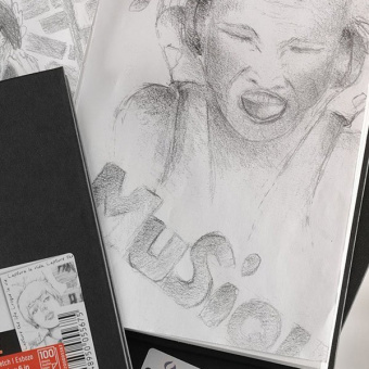 Canson Блокнот для зарисовок Art Book One, 100 г/м2, 14 x 21.6 см, 100 листов