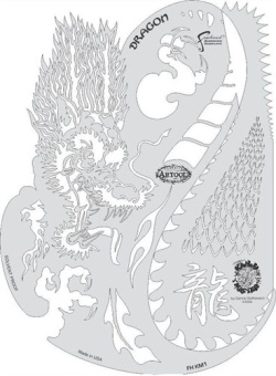 Трафарет Artool KANJI MASTER DRAGON (FH KM 1)