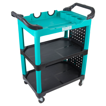 HANKO SP-2025-1106 Тележка полировщика с двумя ячейками под полировальные машинки