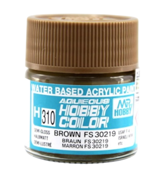 Mr. Hobby Краска 10 мл H310  BROWN FS30219