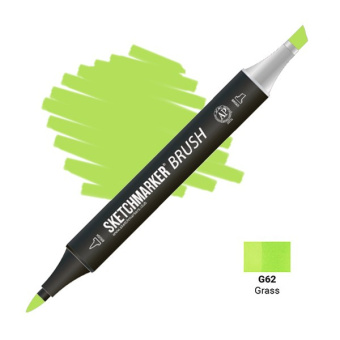 Маркер SKETCHMARKER Brush G62 Grass