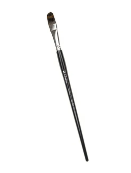 Кисть Альбатрос серии Профи, из волоса белки, овальная №14, длинная ручка