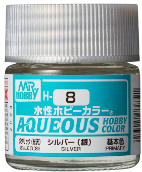 Mr. Hobby Краска 10 мл H8 SILVER