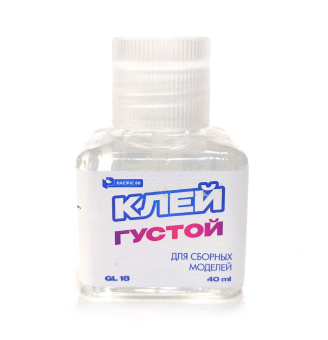 Pacific88 GL18 Клей для моделей густой (Plastic cement strong), 40 мл