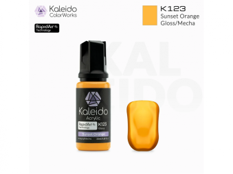 Краска акриловая Kaleido ColorWorks K123 Sunset Orange 20 ml