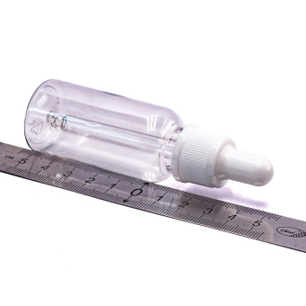 MiniWarPaint Флакон 30 мл прозрачный ПЭТ с крышкой-пипеткой