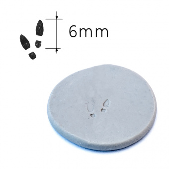 MiniWarPaint Штамп гладкие подошвы, размер S