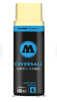 Аэрозольная краска Molotow Coversall Water Based #001 jasmine yellow