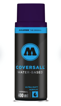Аэрозольная краска Molotow Coversall Water Based #045 black violet