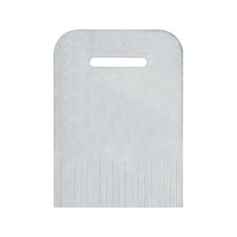 RGM Гребенчатый шпатель/скребок гибкий 04