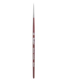 Кисть Roubloff серии 301T Master №4, круглая, колонок, короткая ручка