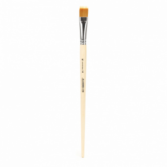 Кисть Альбатрос серии Хобби, из синтетики разной длины, плоская №16