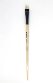 Кисть Альбатрос серии Хобби, щетина, плоская №10, укороченная