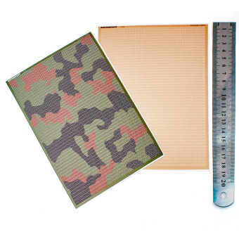 MiniWarPaint Сеть маскировочная пустыня НАТО Барракуда / МКС Армии РФ