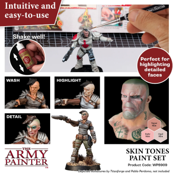 Набор красок Army Painter – Warpaints Skin Tones Paint Set