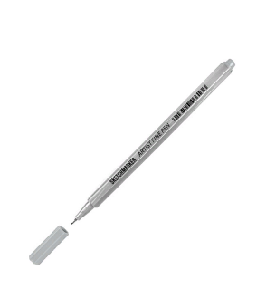 Ручка капиллярная Sketchmarker Artist fine pen, цвет серый светлый