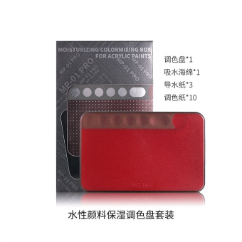 DSPIAE MP-01 PRO Влажная палитра для красок + бумага (3+10), профи набор